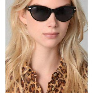 Oliver Peoples Kosslyn Black Polarized Sunglasses